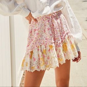 LoveShackFancy Becca Skirt